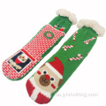 Weihnachten gemütliche Anti -Slip -Innen -Slipper -Socken